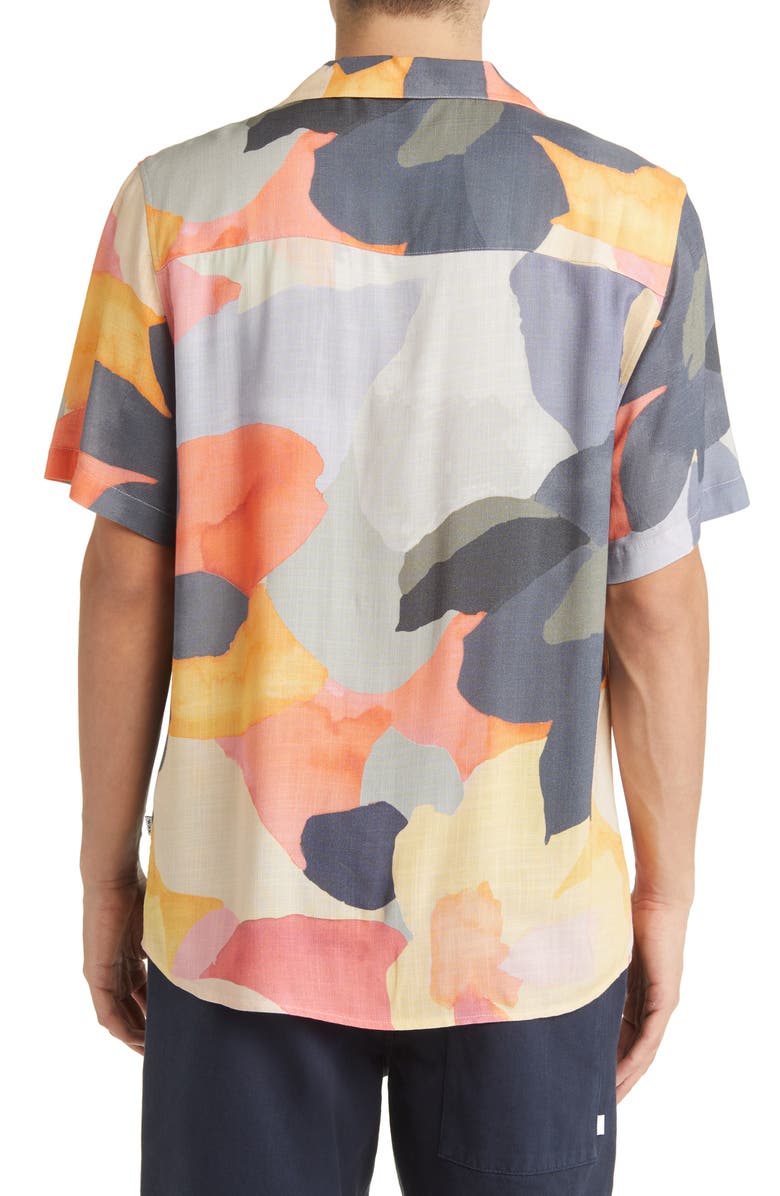 Wax London Didcot Print Bowling Shirt, Alternate, color, 