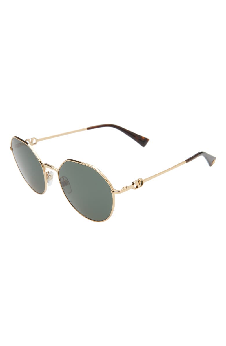 Valentino 57mm Geometric Sunglasses, Alternate, color, 