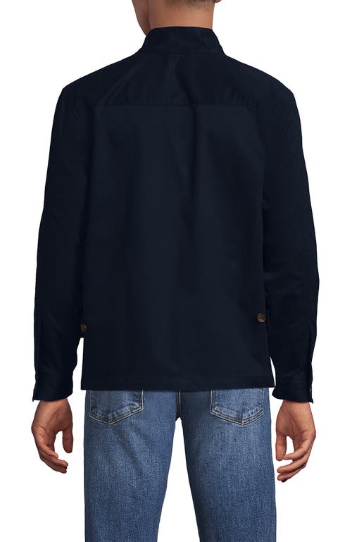 Lands' End Travel Kit Harrington Jacket In Blue