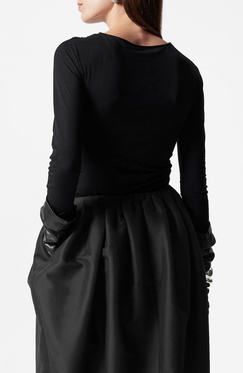 & Other Stories Twisted Gathered Long Sleeve Shirt, Alternate, color,