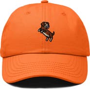 Dalix Dachshund Embroidered Dad Cap
