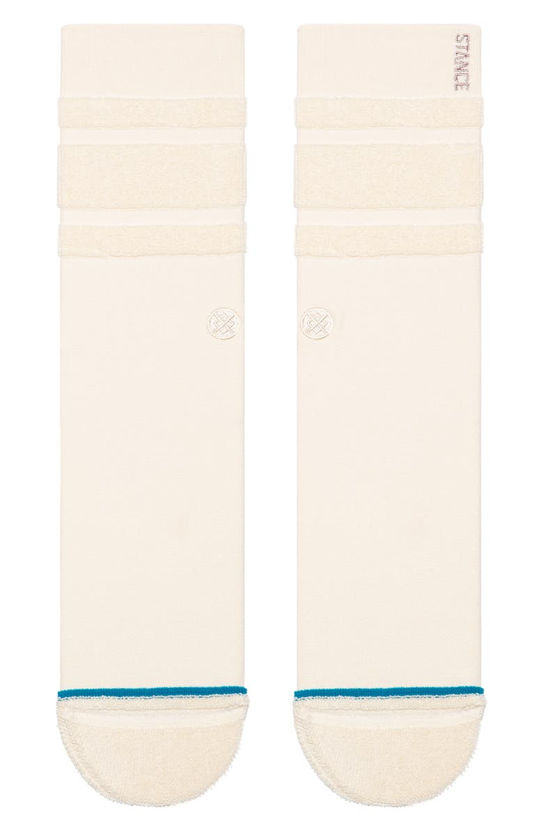 Stance Terry Boyd Crew Socks, Alternate, color, Ivory