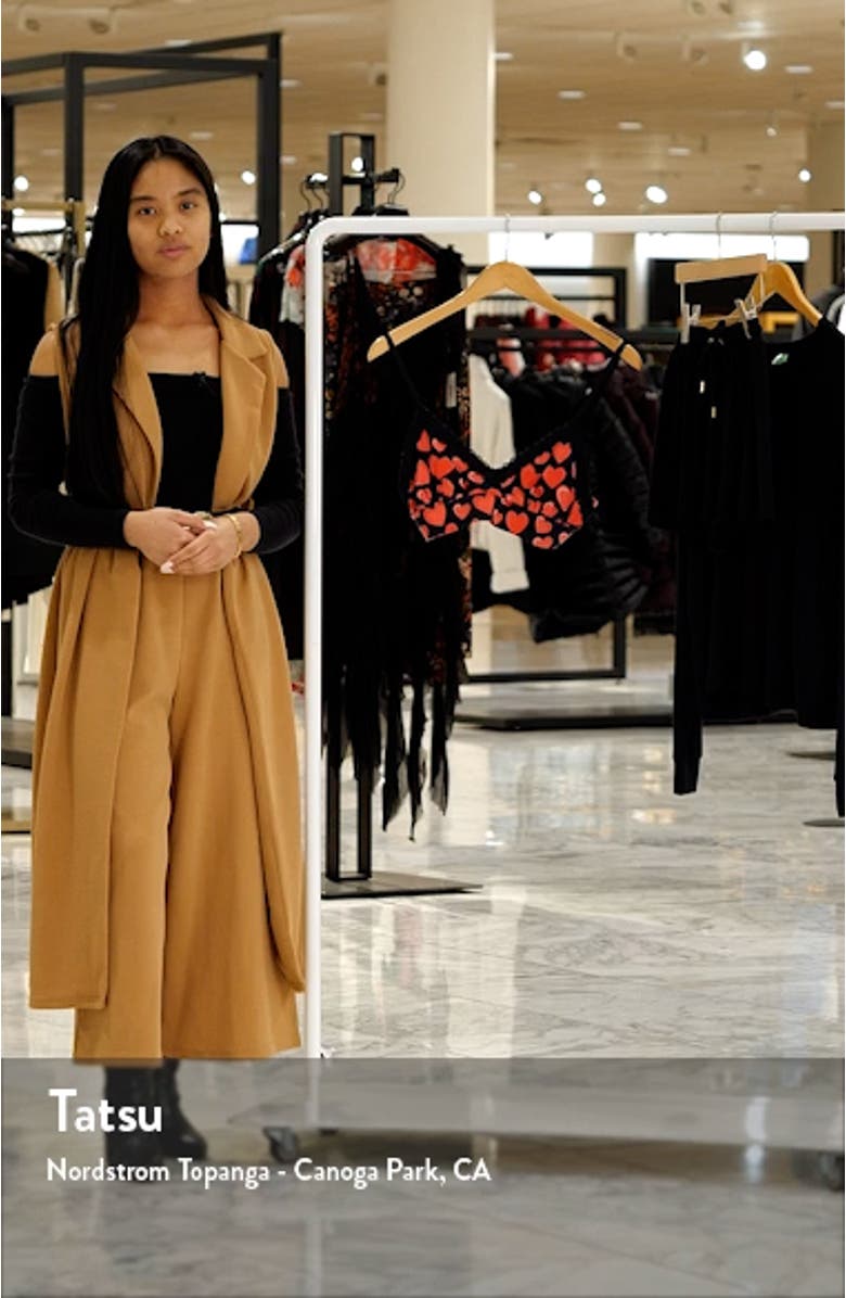 FeelFree Lace Trim Plunge Bralette, sales video thumbnail