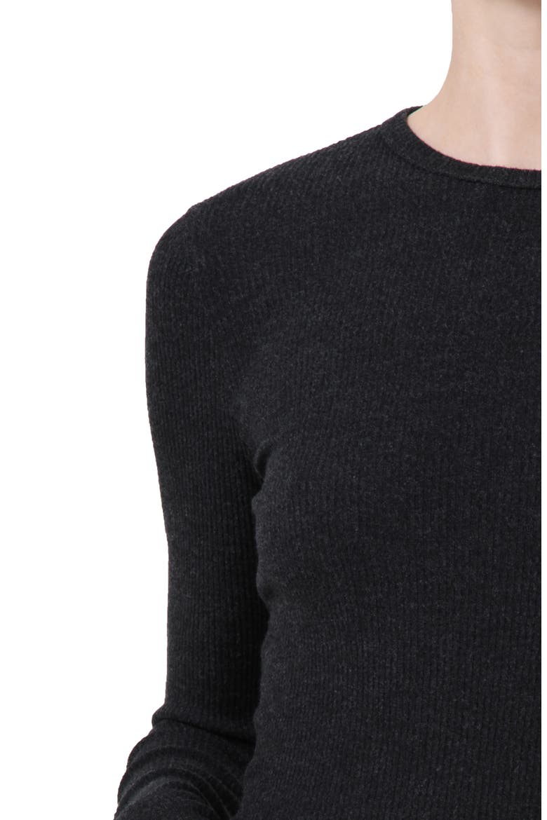 Delphi Slim Fit Ribbed T-Shirt, Alternate, color, KATNISS