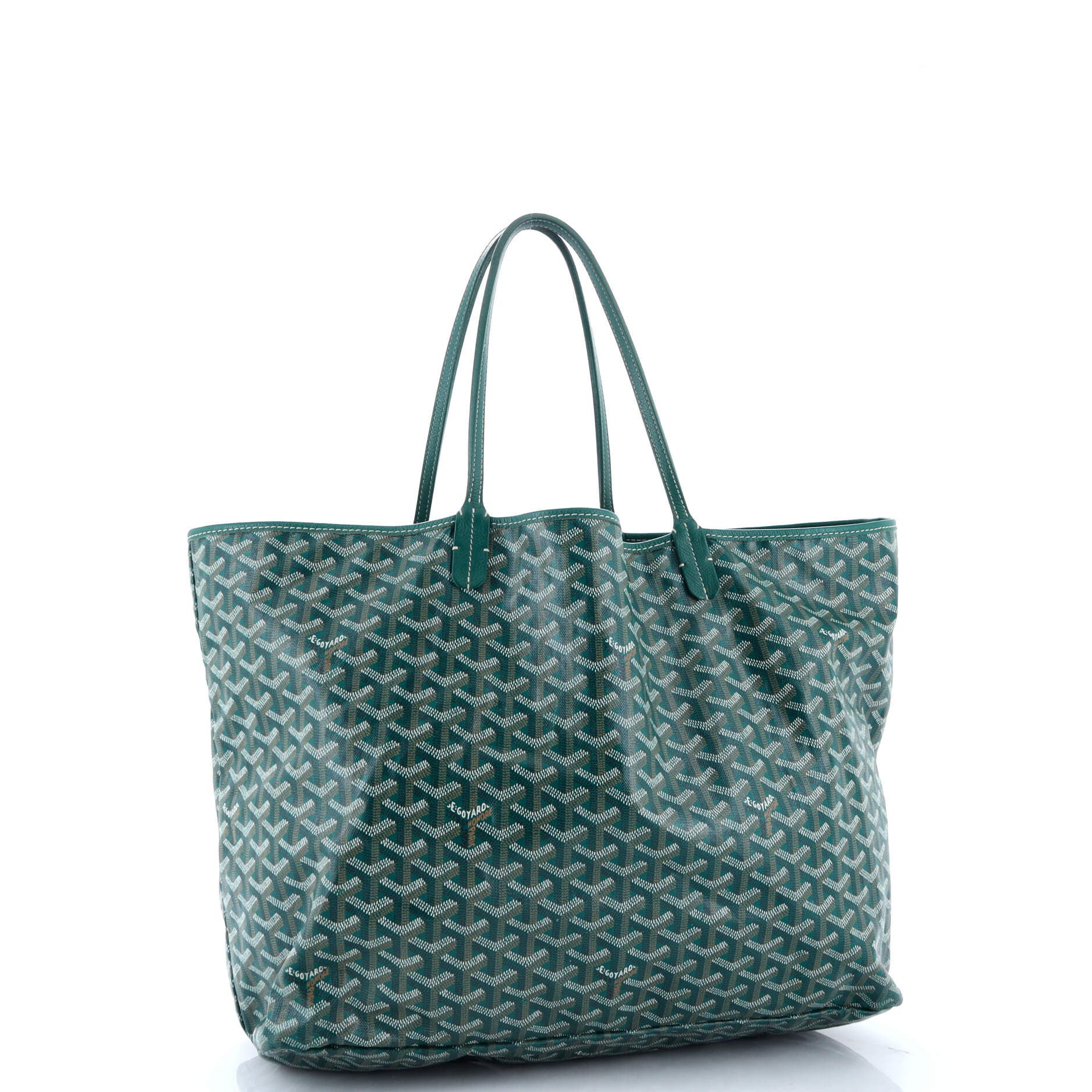 Pre-Owned Goyard Saint Louis Tote Coated Canvas GM, Alternate, color, 
