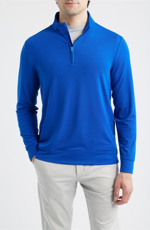 Luxe Quarter Zip Golf Pullover