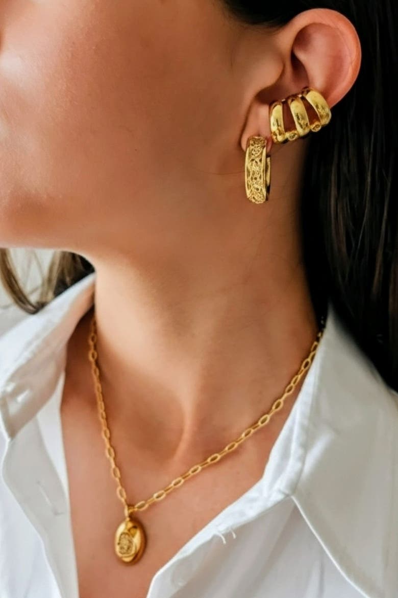 Lola Pendant Chain, Alternate, color, gold
