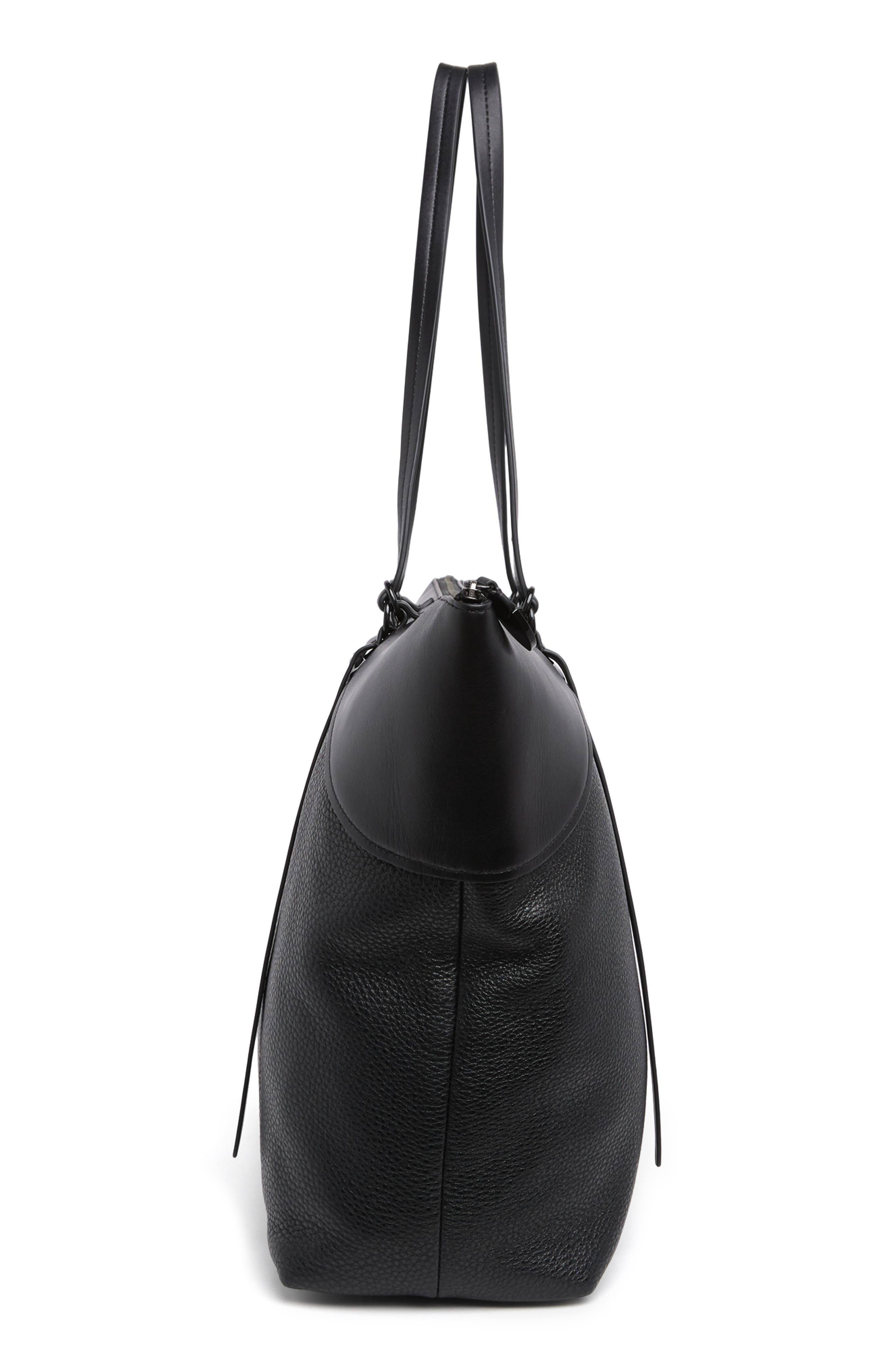 Rebecca Minkoff Signature Zip Top Tote Handbag, Alternate, color, 