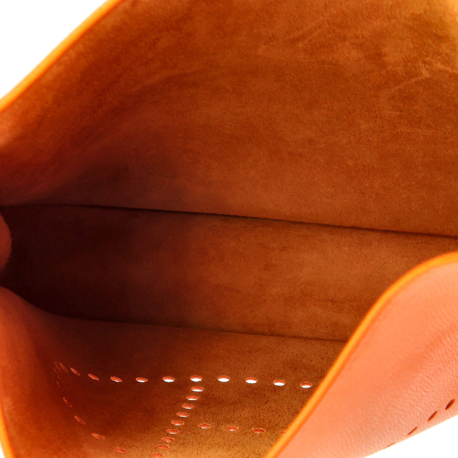 Pre-Owned Hermes Evelyne Bag Gen II Epsom PM, Alternate, color, Orange H