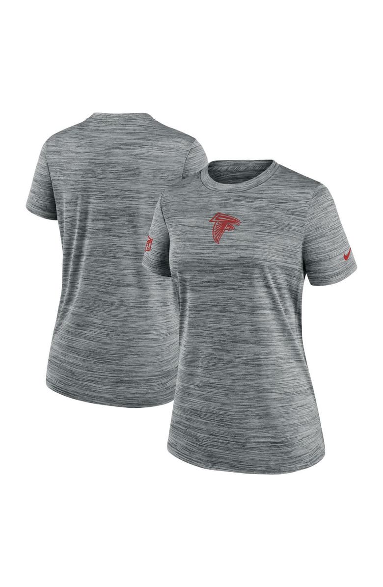 Nike Women's Nike Gray Atlanta Falcons Sideline Velocity Performance T-Shirt, Main, color, Gray
