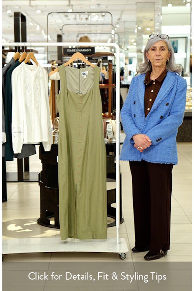 linen blend maxi dress product info and reviews Verlaine White Linen Blend Maxi Dress