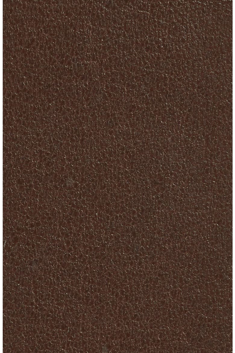 Leather Belt, Alternate, color, BROWN