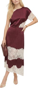 Lily and Lionel London Selma Lace Insert Maxi Dress