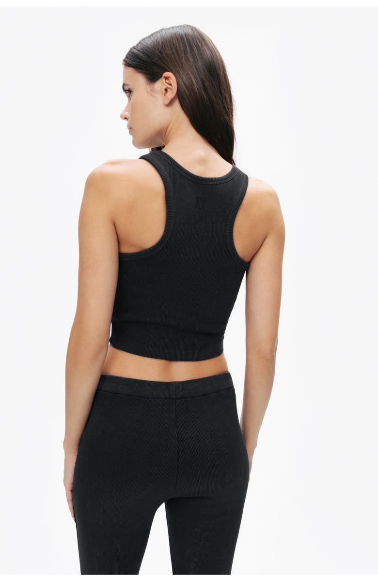 Nocturne Ribbed Crop Top, Alternate, color, 