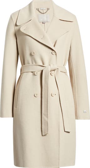 Soia & Kyo Safira Double Breasted Wool Blend Coat | Nordstrom