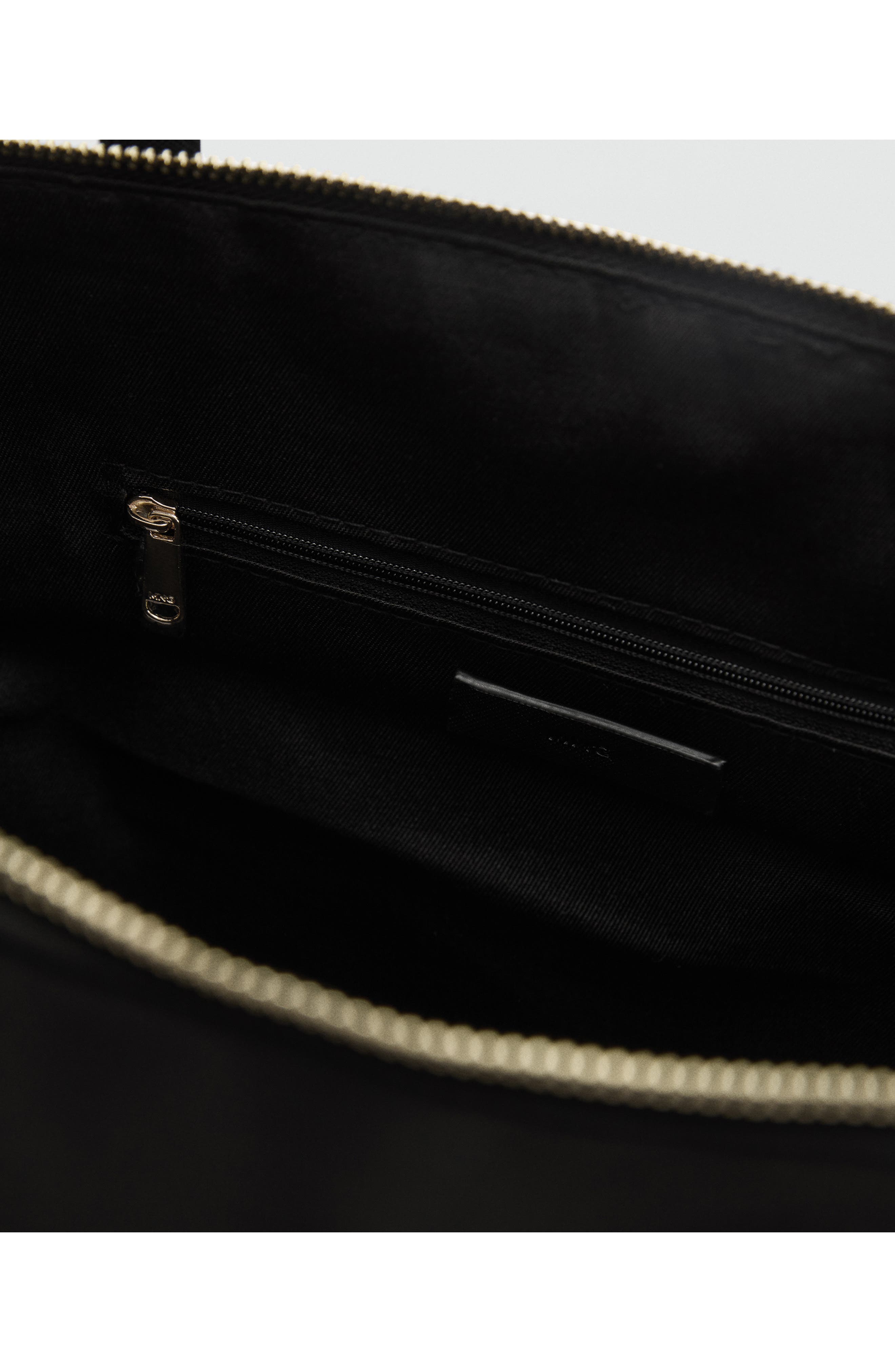 MANGO Nylon Shopper Bag, Alternate, color, 