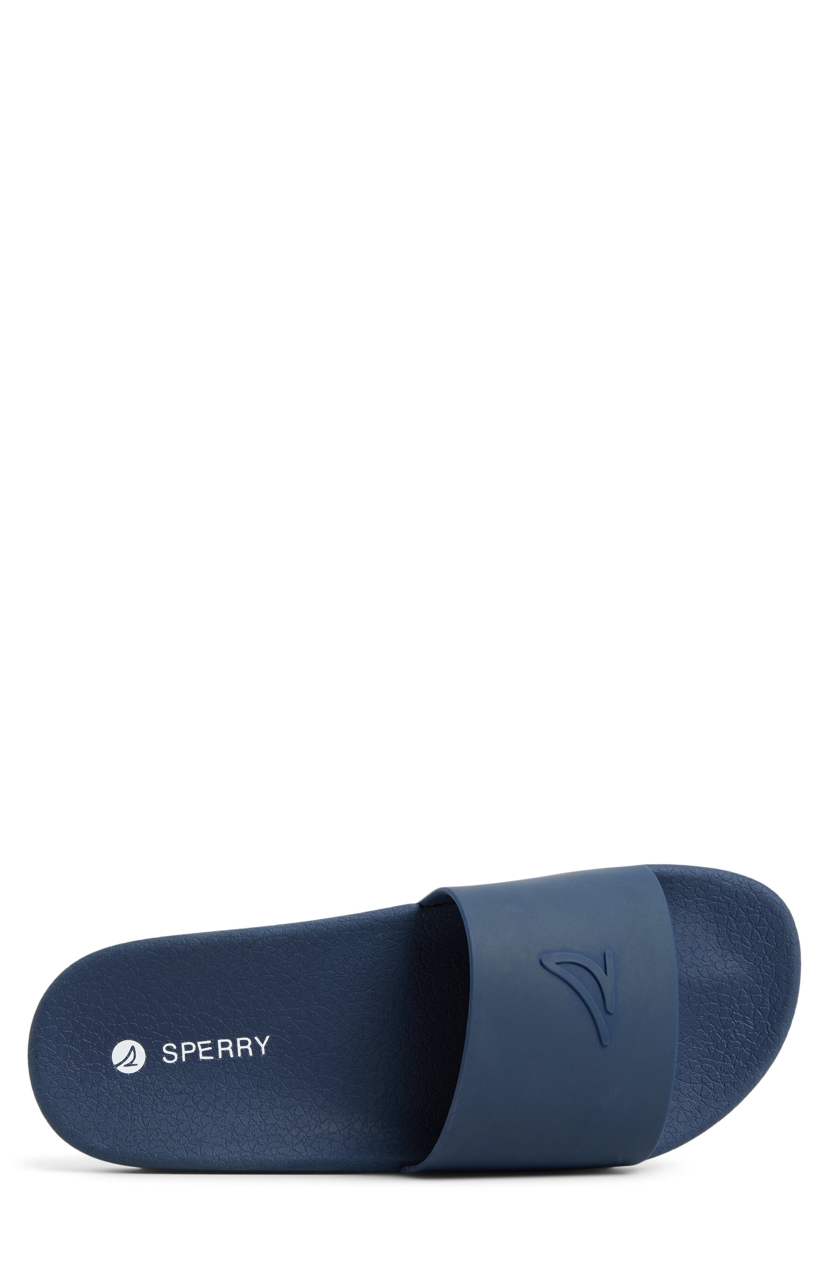 Sperry Freeboard Slide Sandal, Alternate, color, Navy
