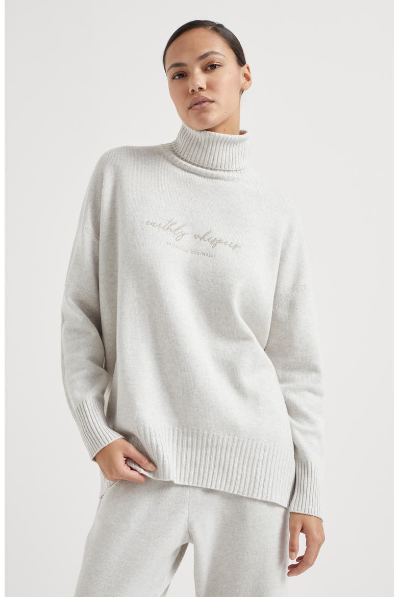 Turtleneck sweater, Alternate, color, Pearl Grey
