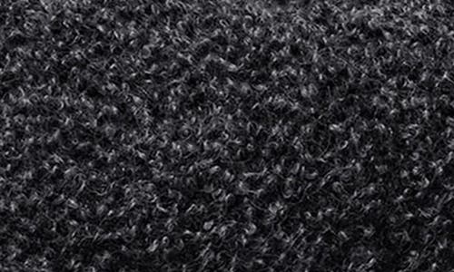 Eileen Fisher Curly Alpaca Stand Collar Coat In Black