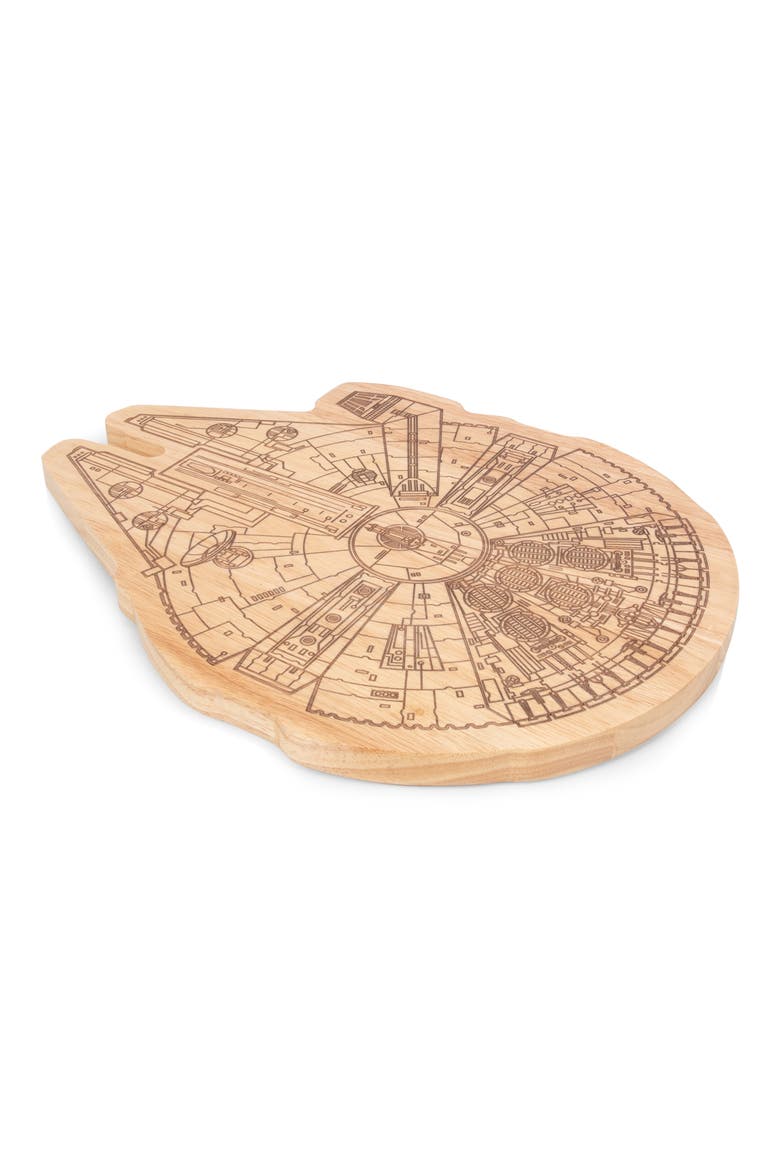 Star Wars™ 16-Inch Millennium Falcon Serving Board, Alternate, color, BROWN