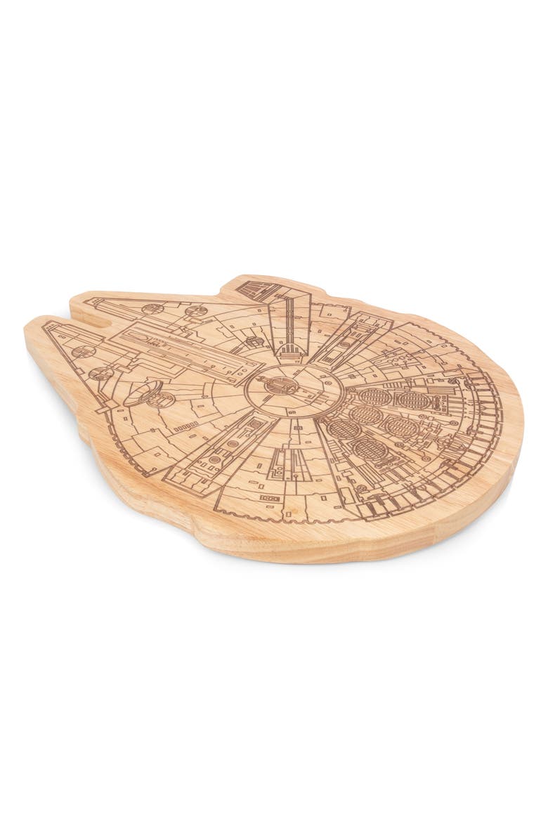 Picnic Time Star Wars<sup>™</sup> 16-Inch Millennium Falcon Serving Board, Alternate, color, Brown