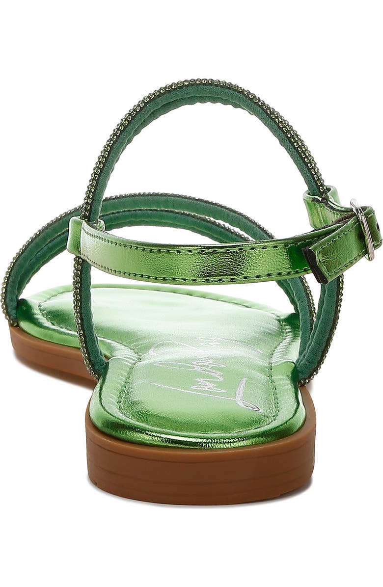 LONDON RAG Bawley Crystal Embellished Flat, Alternate, color, Green