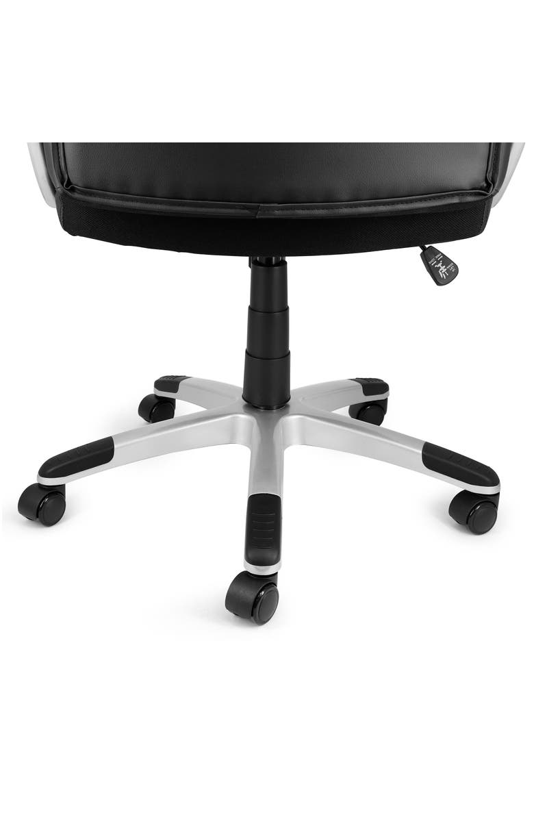 Elama High Back Adjustable Office Chair, Alternate, color, Black