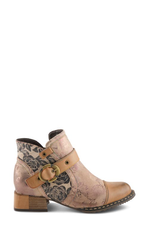 L'artiste By Spring Step Sipperb Cap Toe Bootie In Animal Print