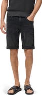 MANGO Slim Fit Denim Bermuda Shorts