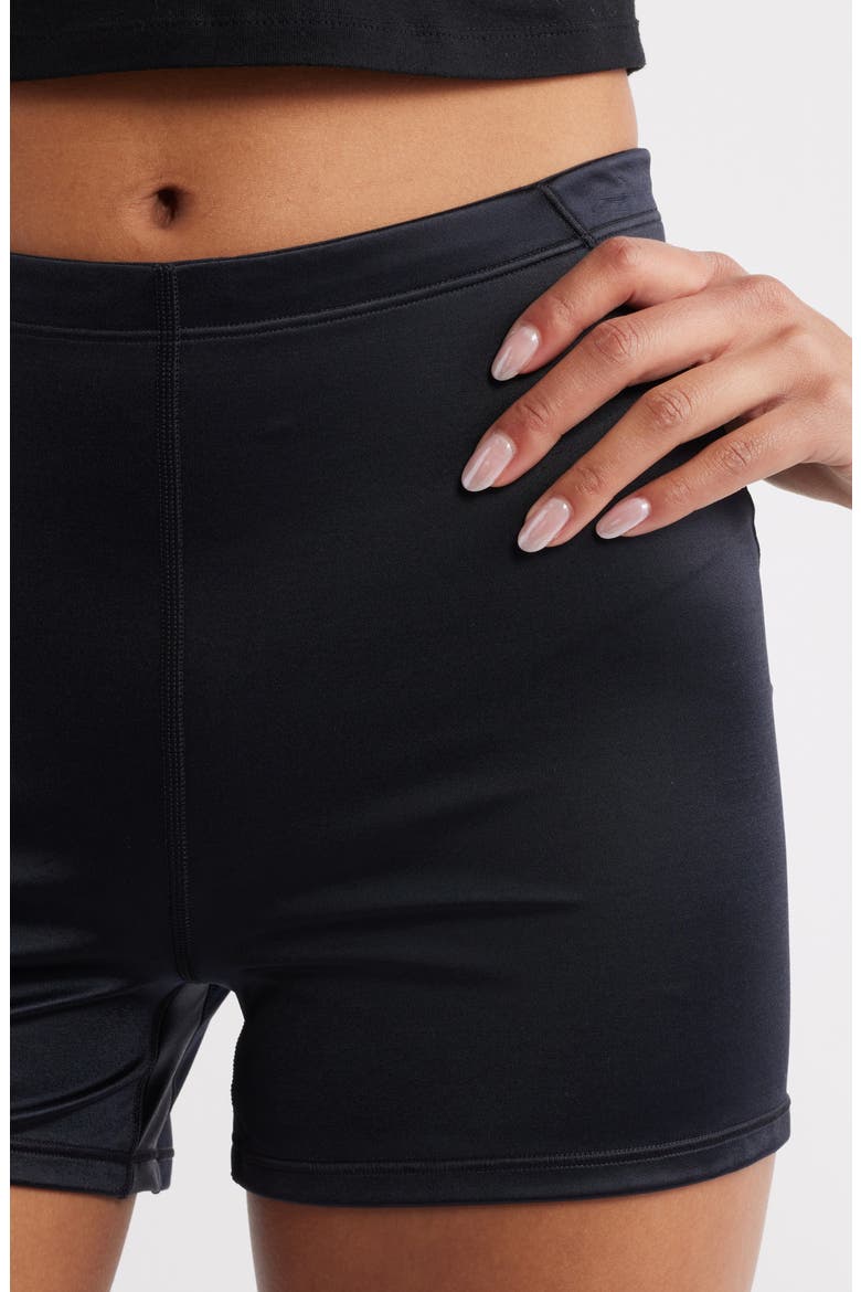 Shine Drawcord Shorts, Alternate, color, NSKM OBSIDIAN