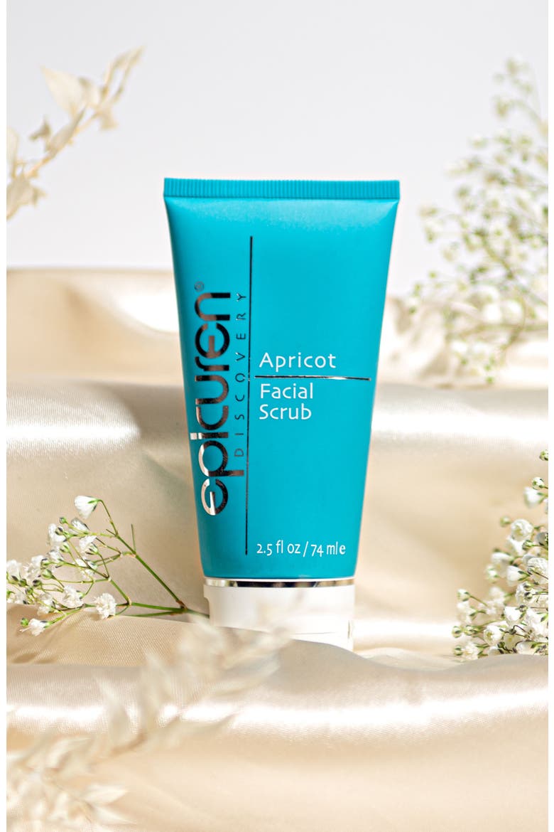Apricot Facial Scrub, Alternate, color, Brown