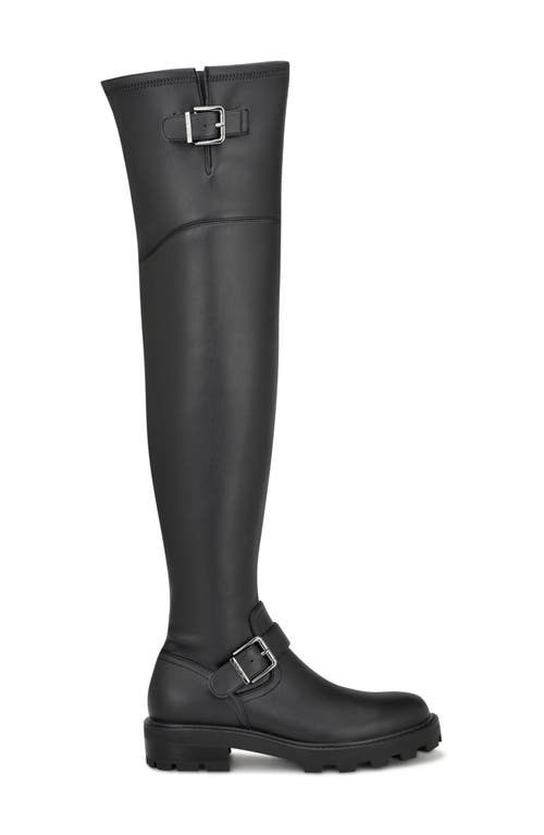 Nine West Nans Over The Knee Boot In Black