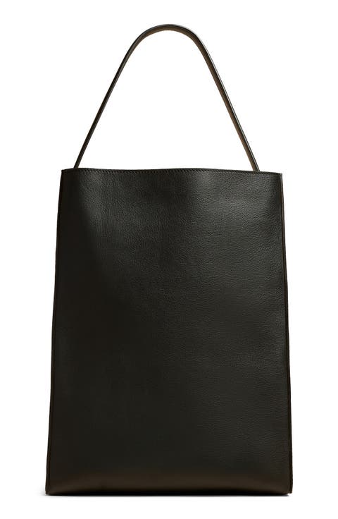 KHAITE Medium Lotus Tote Bag | Black | FARFETCH