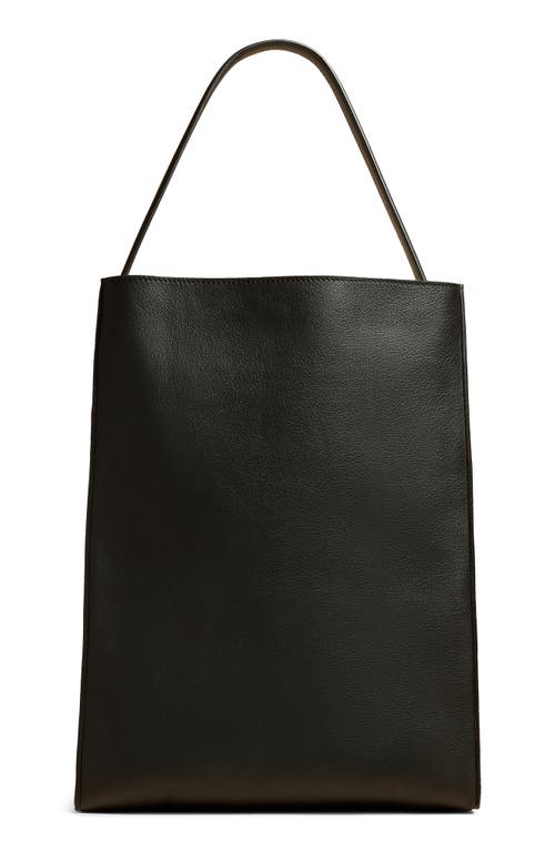 Khaite Frida Leather Hobo Shoulder Bag in Black at Nordstrom