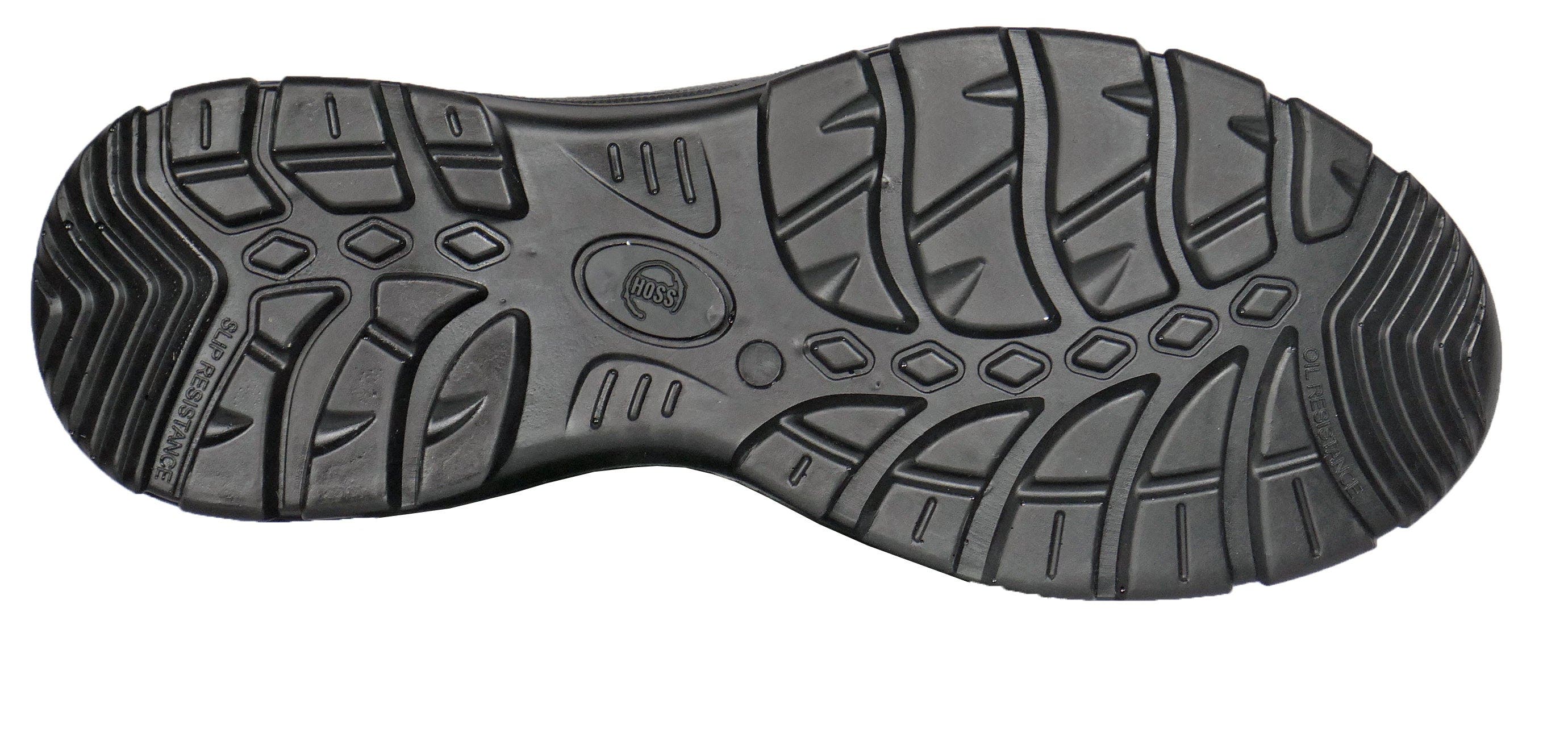 Hoss Boot Company HOSS Watchman 6 Inch Soft Toe Side Zip Work Boot, Alternate, color, Black