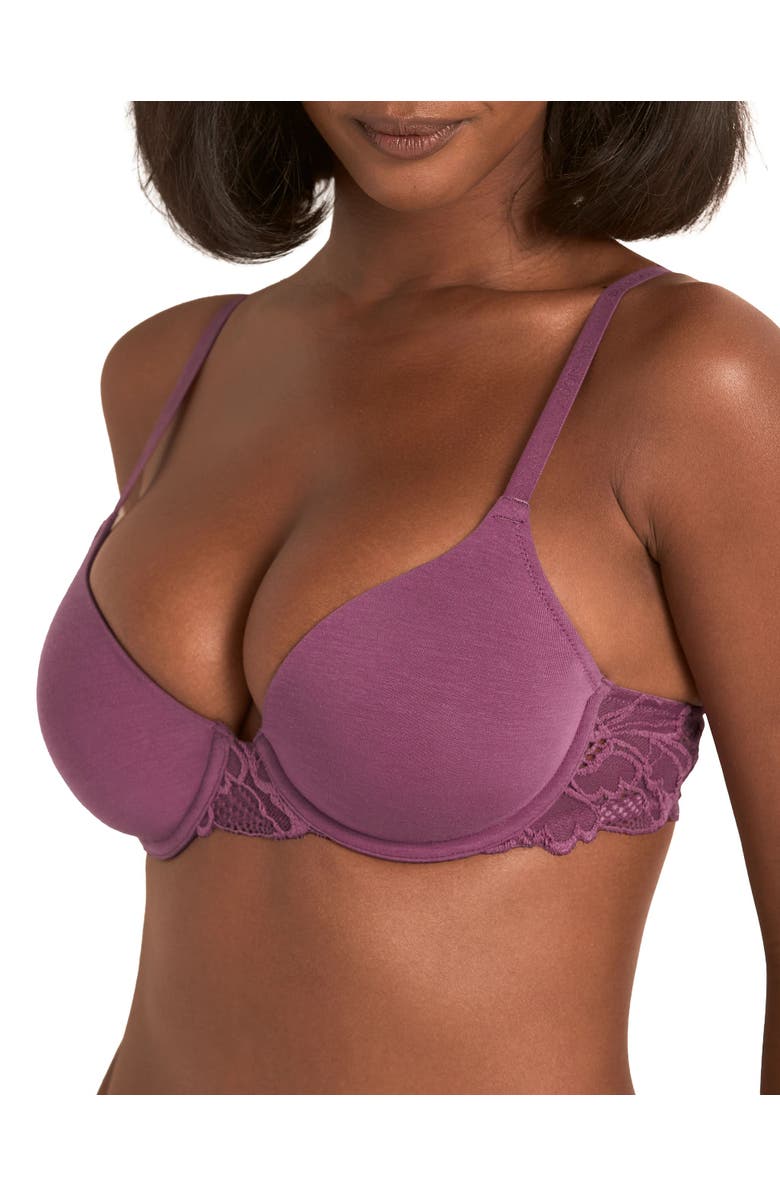 Adore Me Teagan Contour Full Coverage Bra, Main, color, Dark Purple
