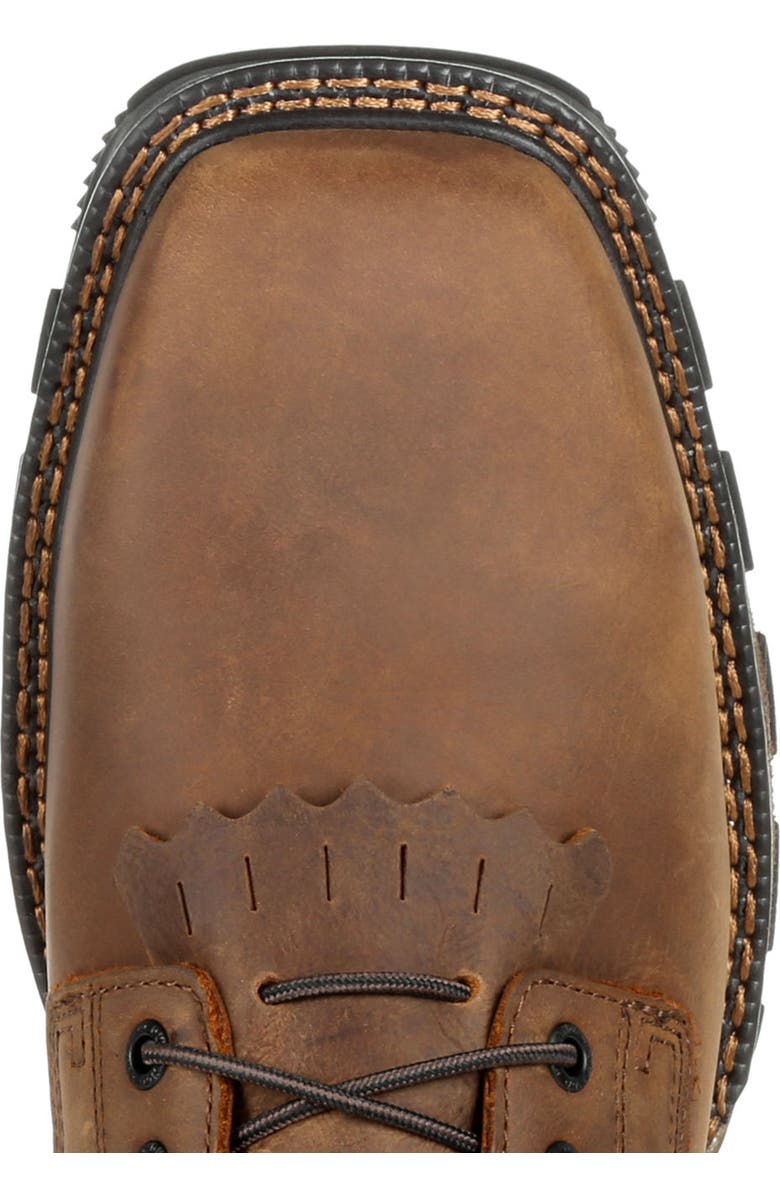 DURANGO Waterproof steel toe lace up boot, Alternate, color,