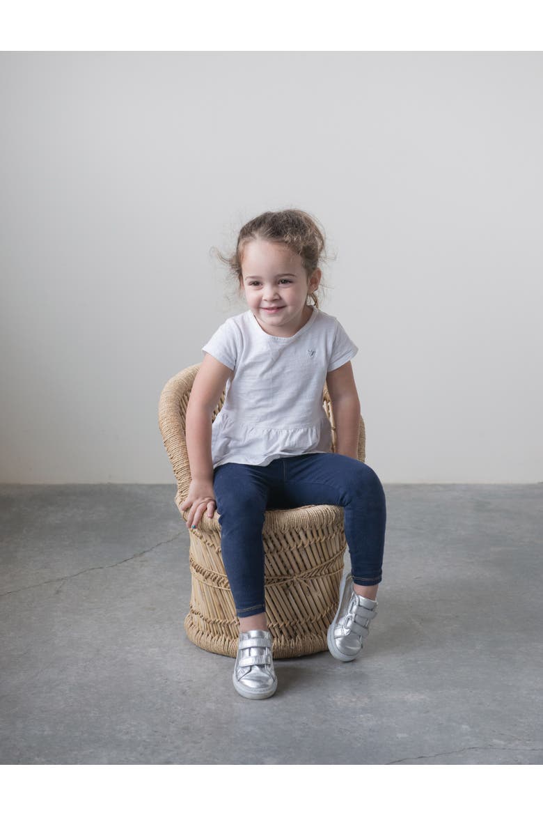 Children's Handwoven Wood and Rope Chair, Tan, Alternate, color, Tan