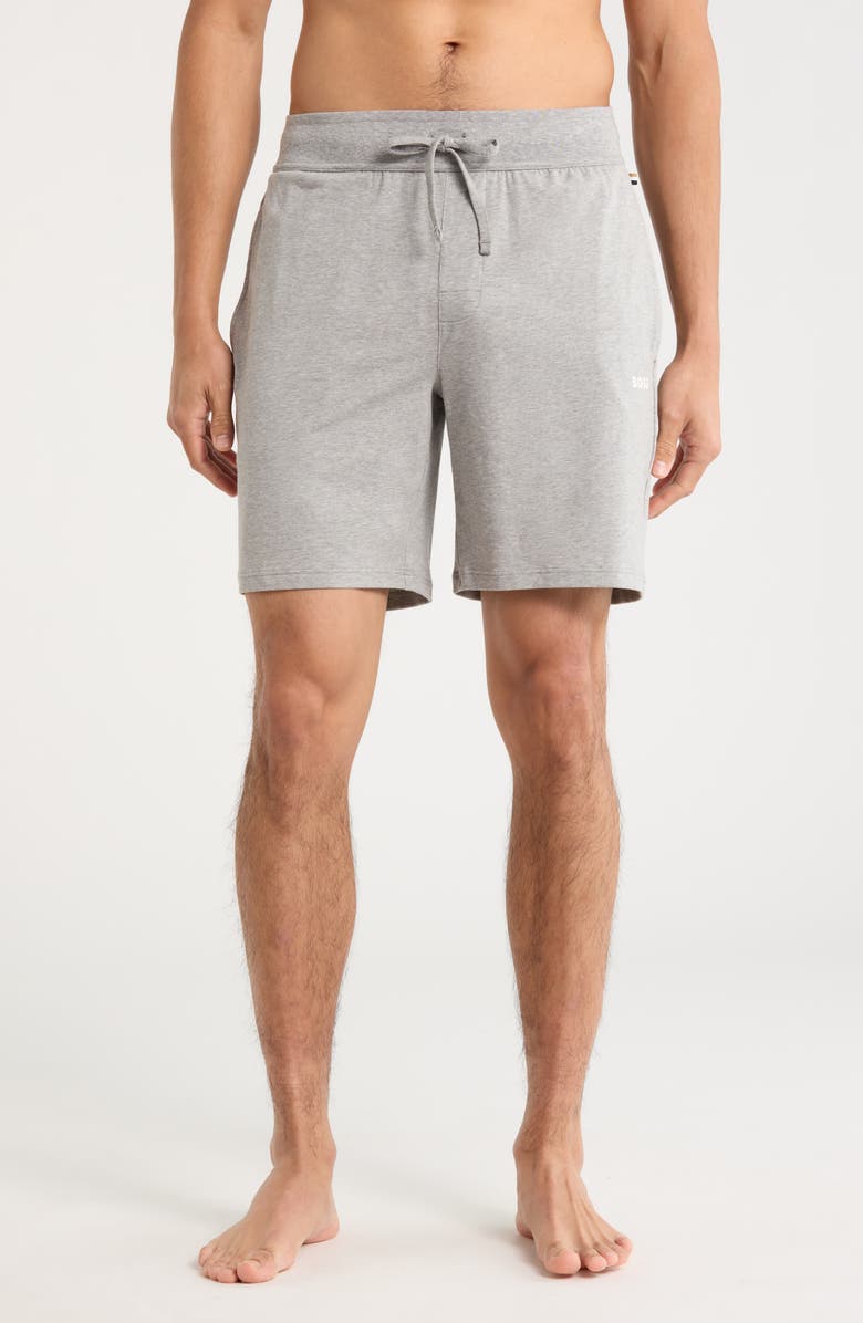 BOSS Joe Pajama Shorts, Main, color, Grey