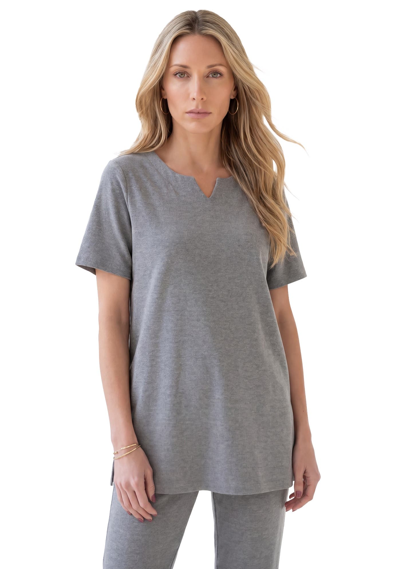 MEDIUM HEATHER GREY