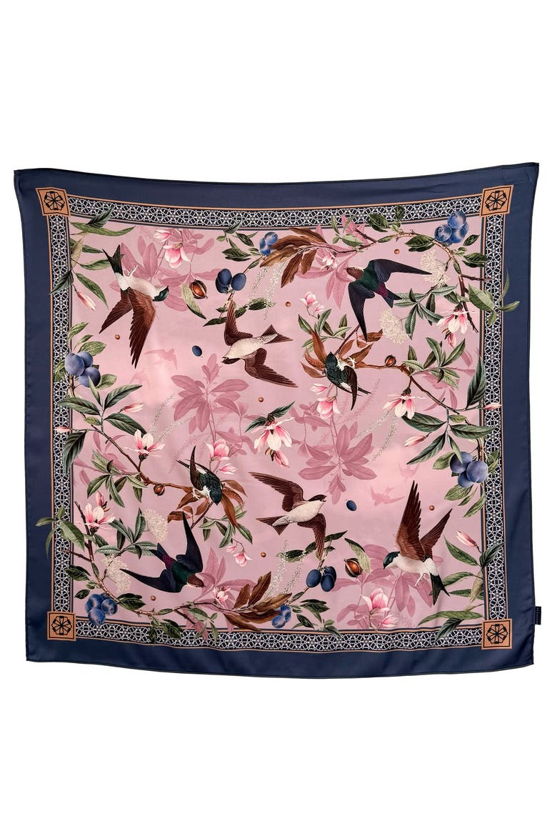 Scarf Paisaje Japones, Main, color, Pink