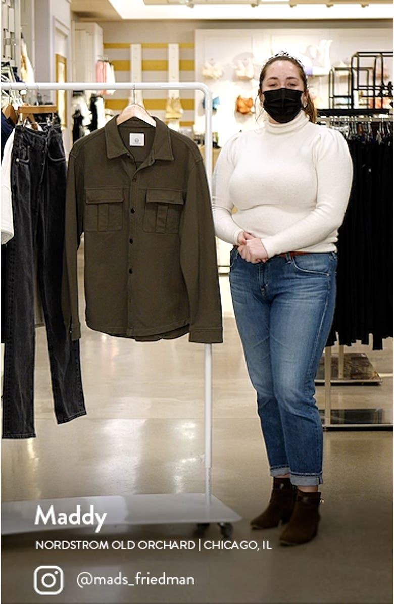 Men's Elias Military Cotton Overshirt, sales video thumbnail