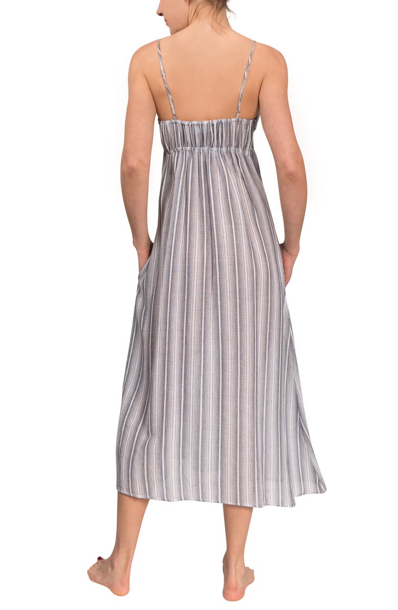 Everyday Ritual Olivia Nightgown, Alternate, color, Perissa Stripe