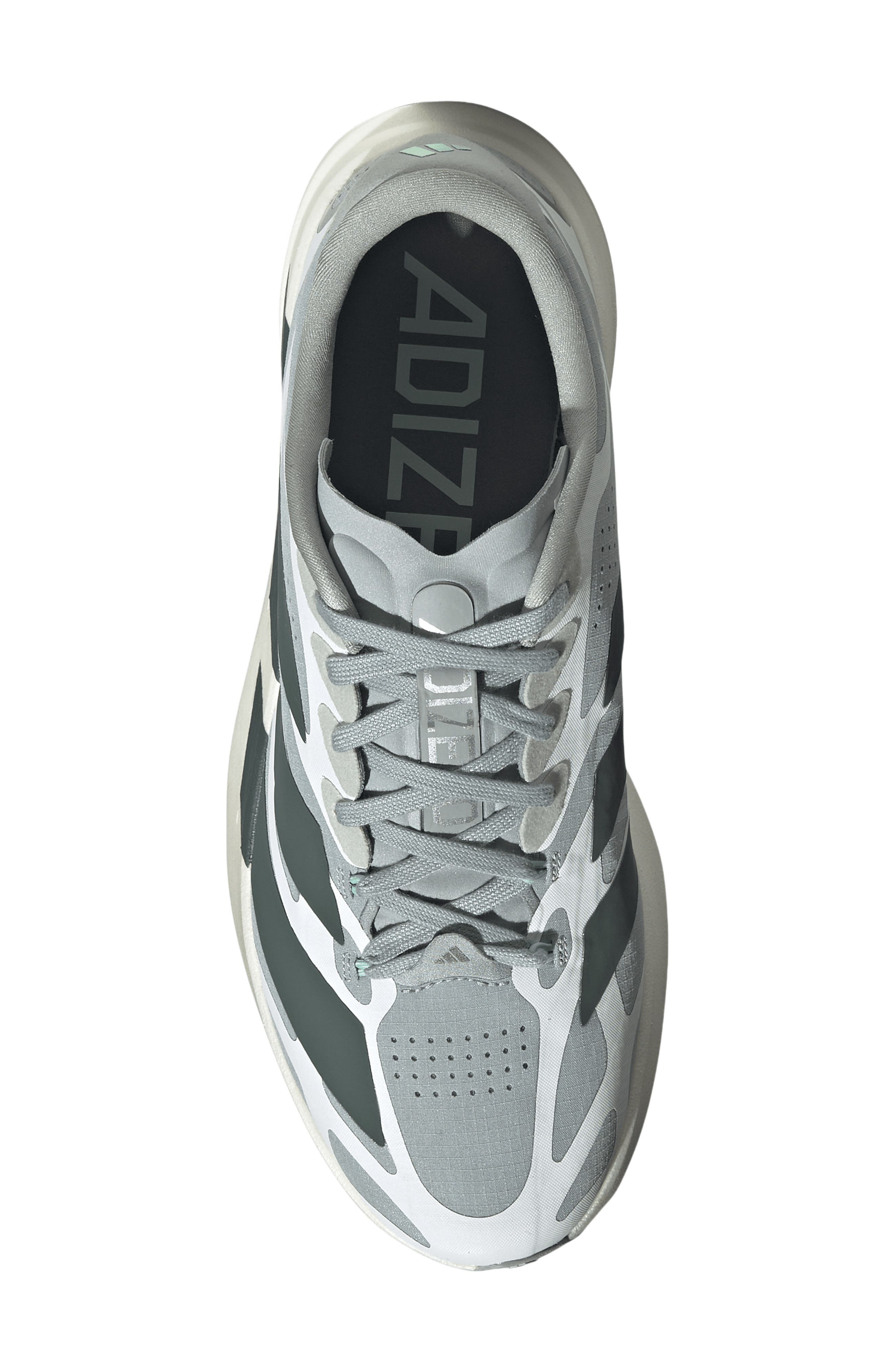 Adizero Evo SL Running Shoe, Alternate, color, WONDER SAGE/ LEGEND IVY/ WHITE