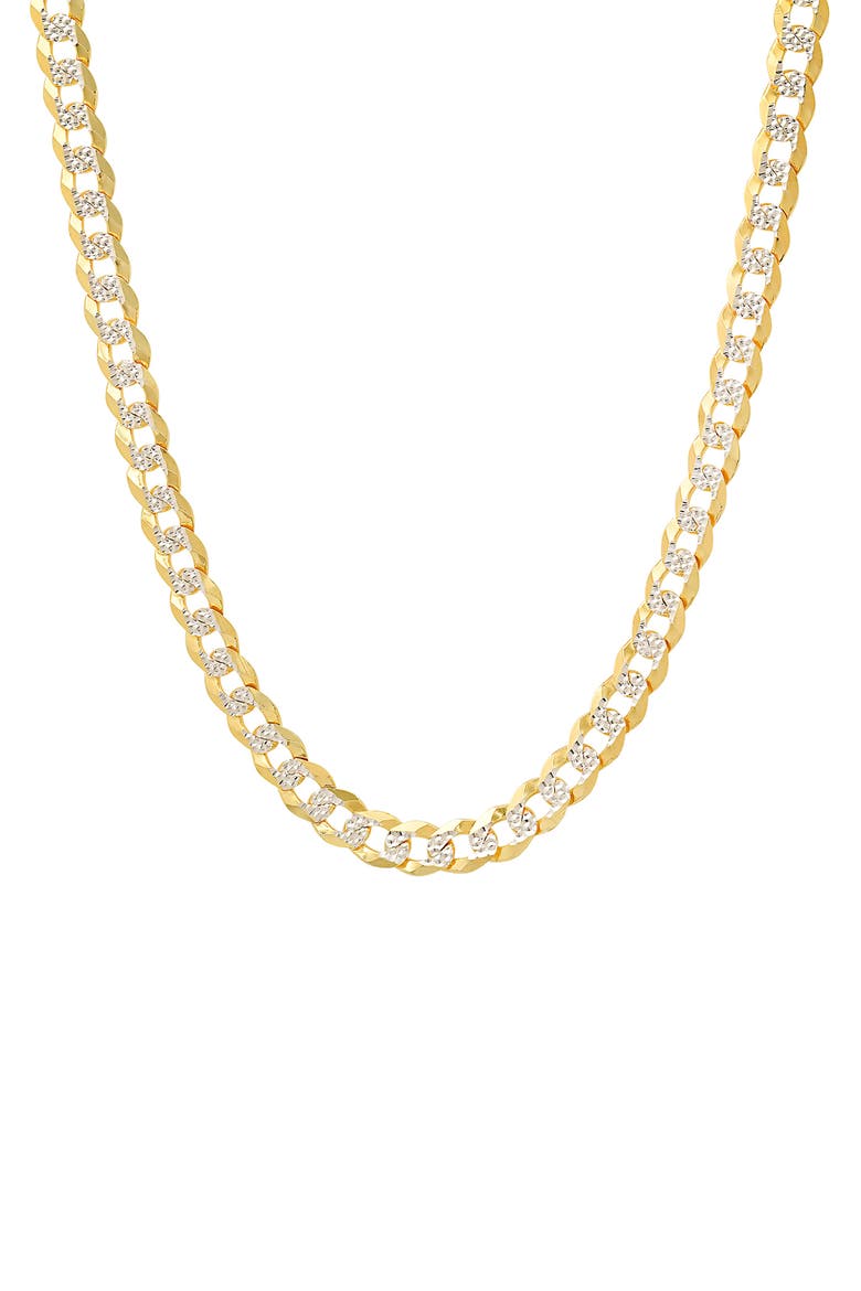 Diamond Cut Cuban Necklace, Main, color, GOLD