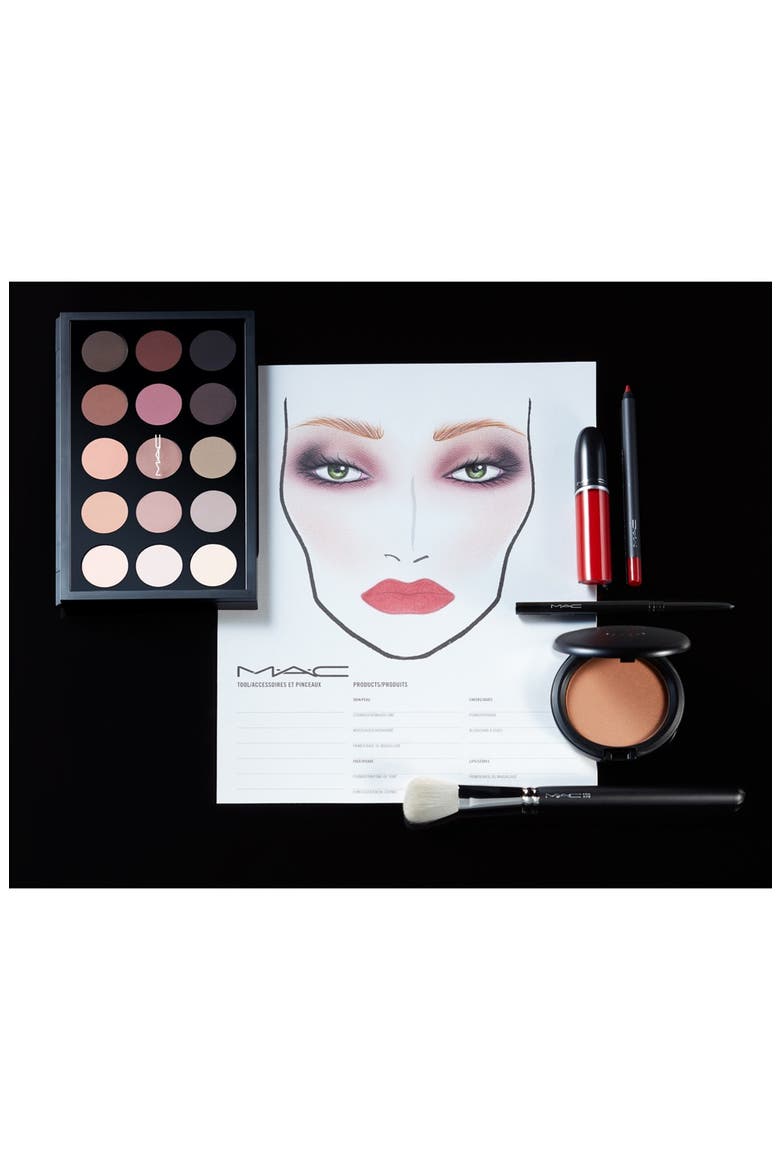 MAC Nordstrom C'est Chic Matte Eyeshadow Palette (Nordstrom Exclusive), Alternate, color, NORDSTROM C'EST CHIC