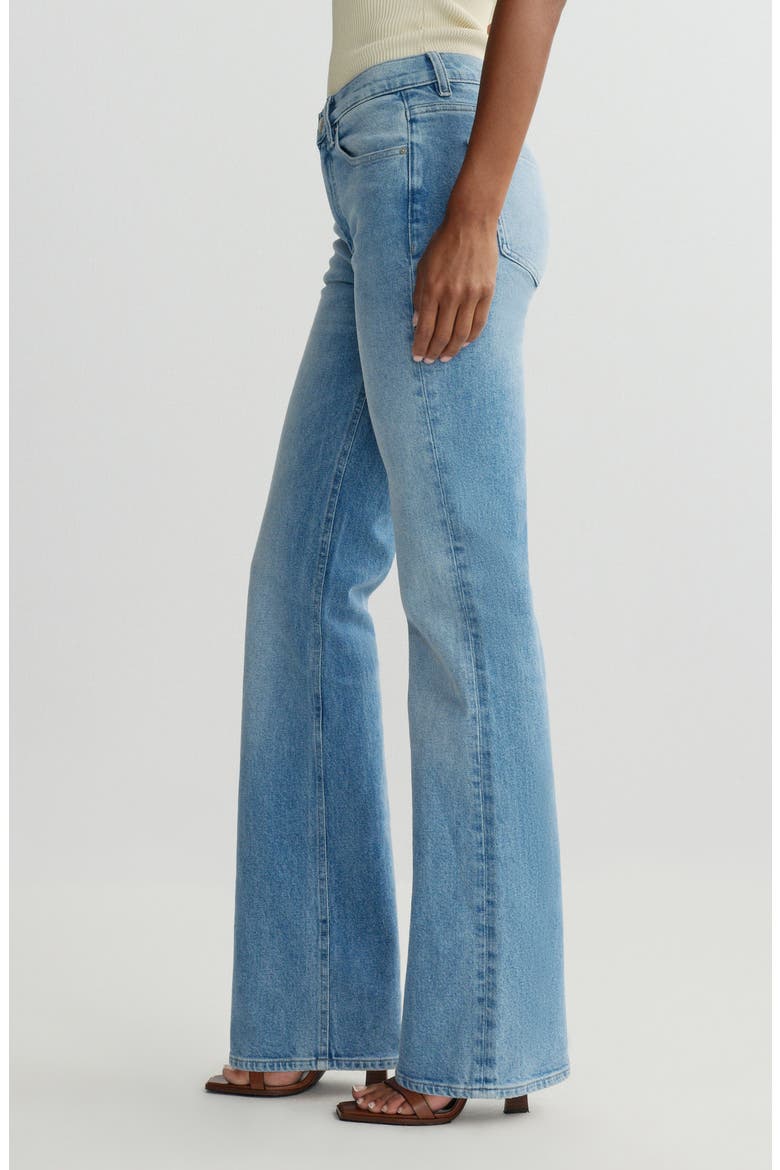 Bella Mid Rise Slim Bootcut Jeans, Alternate, color, SKY CASTLE