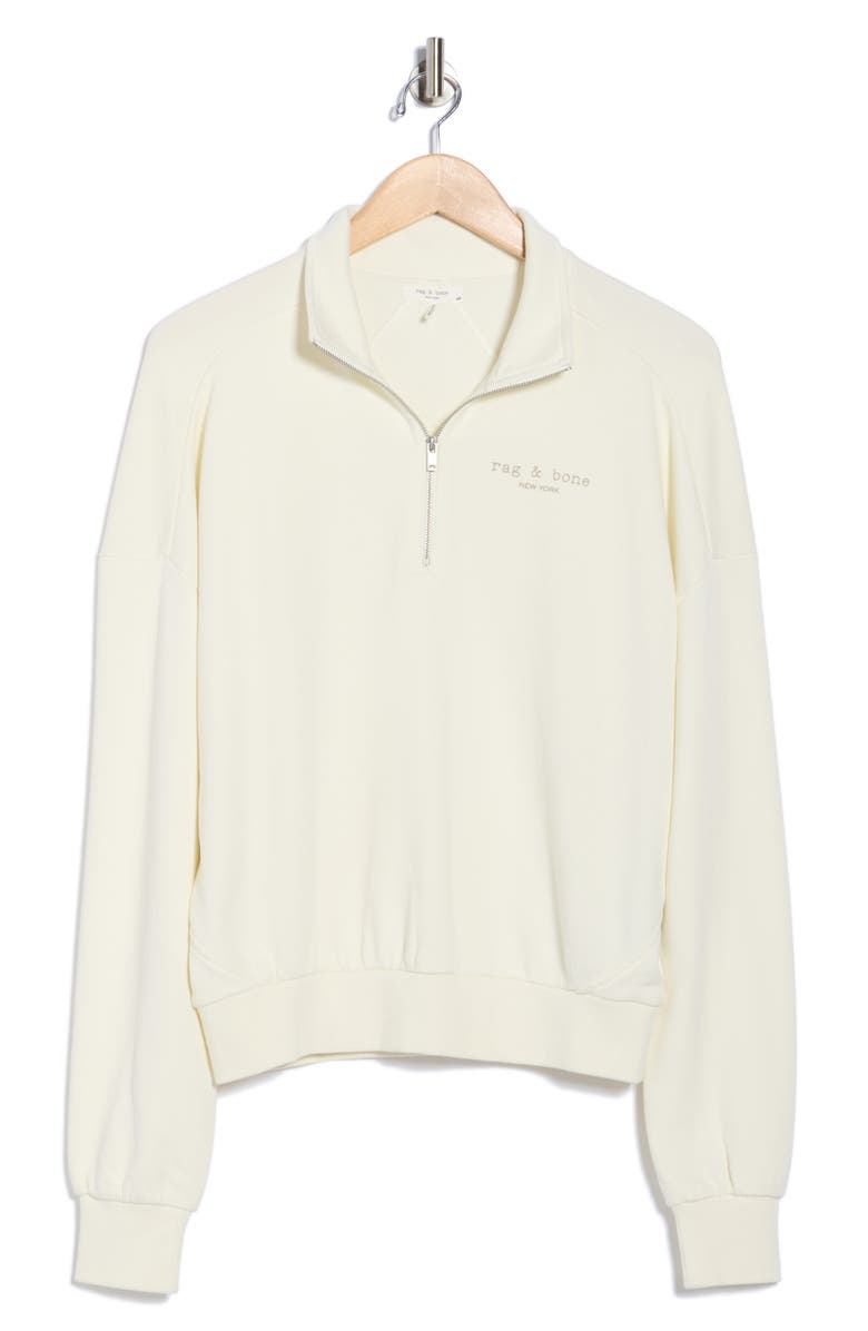 Terry Half Zip Pullover