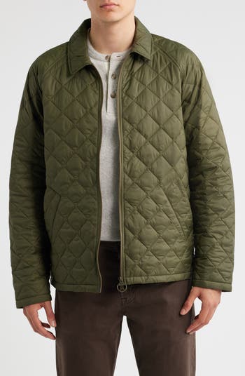 Barbour Tracker Diamond Quilted Jacket