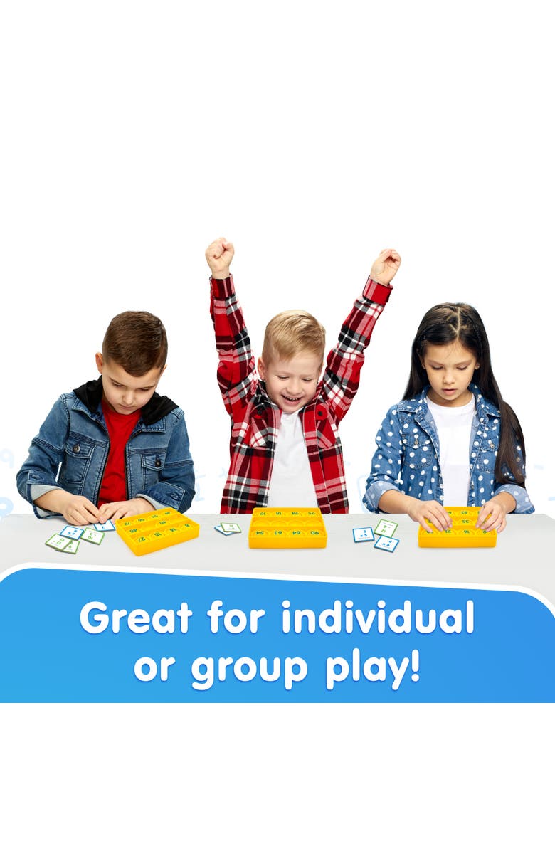 Junior Learning Math Pop Bingo, Alternate, color, Multicolored